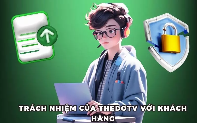 Trách nhiệm của Thedotv với người dùng